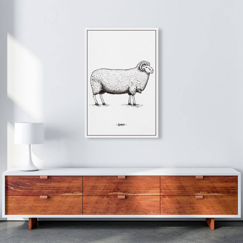 Sheep Art Print by Jason Stanley A1 Canvas