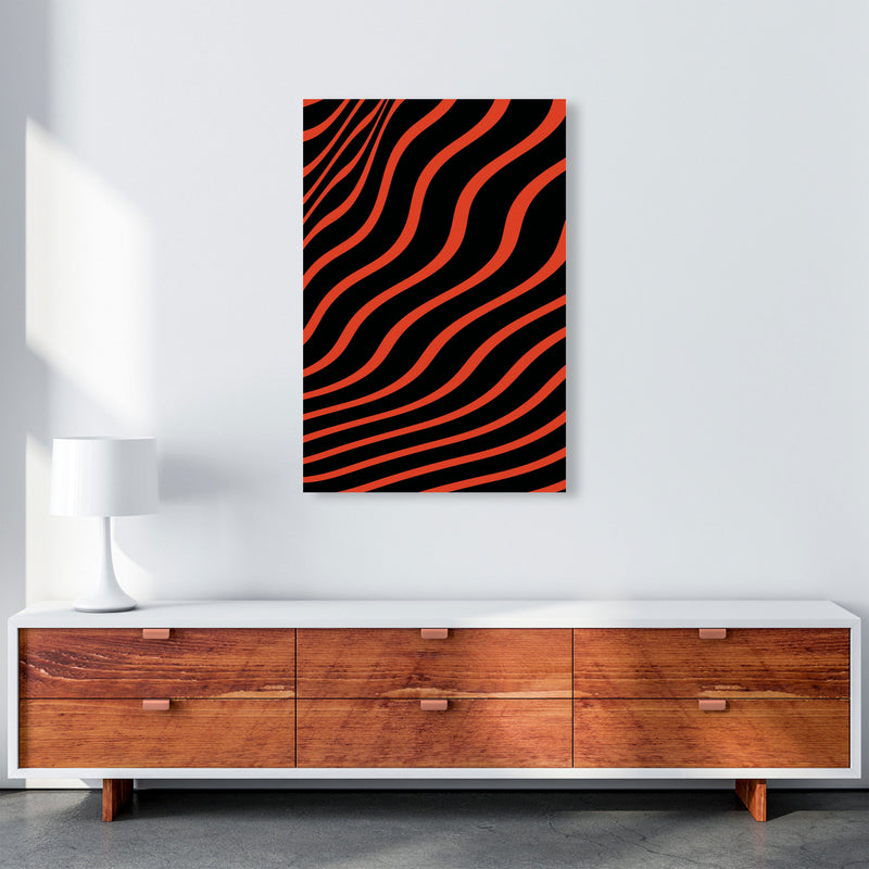 Red Vibes Art Print by Jason Stanley A1 Canvas