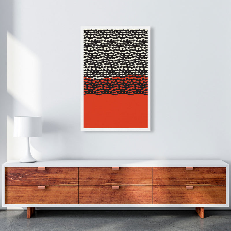 Red Vibe 2 Art Print by Jason Stanley A1 Canvas