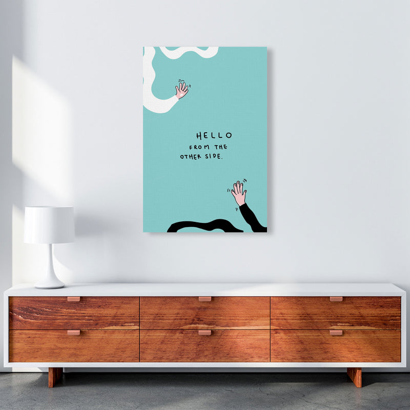 Hello From The Other Side Art Print by Jason Stanley A1 Canvas