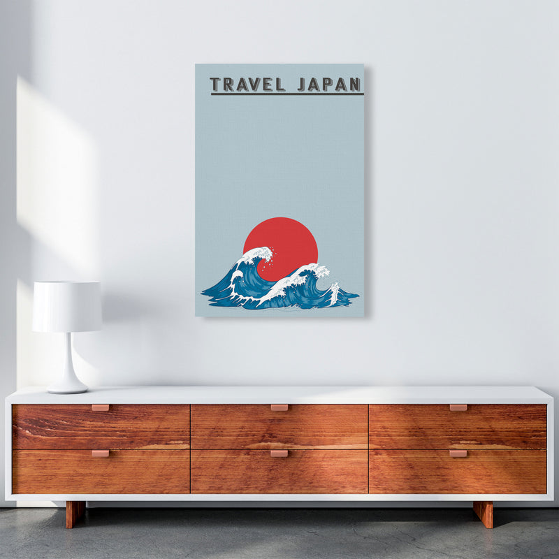 Japanese Waves Art Print by Jason Stanley A1 Canvas