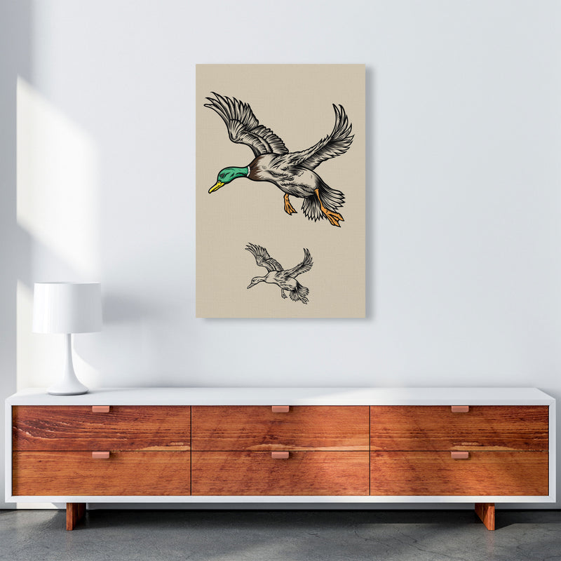 Flying Ducks Art Print by Jason Stanley A1 Canvas