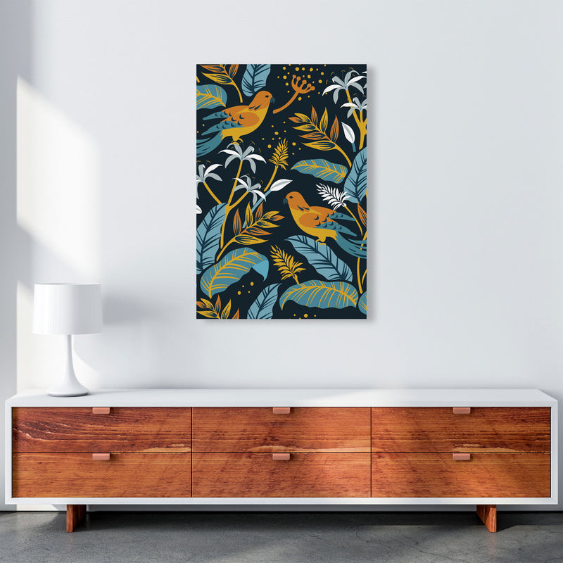 Birds And Plants Art Print by Jason Stanley A1 Canvas