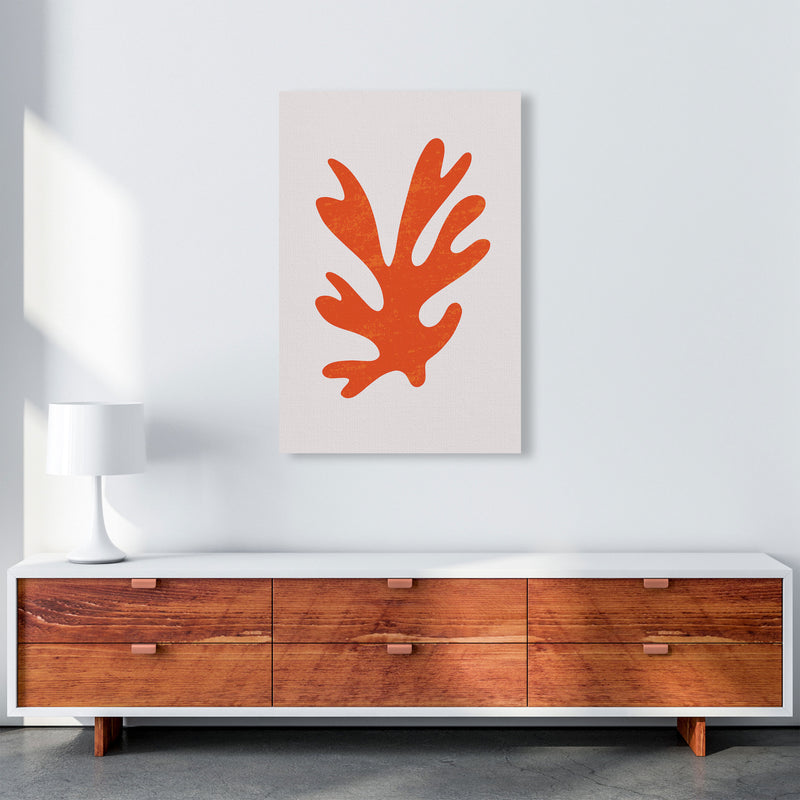Abstract Red Algae Art Print by Jason Stanley A1 Canvas