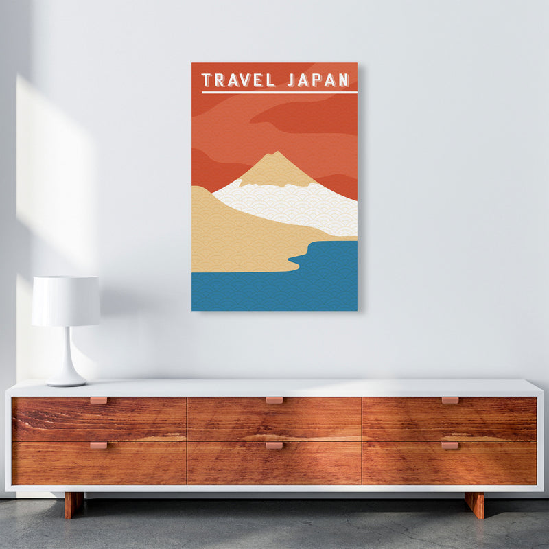 Traval Japan Minimilism II Art Print by Jason Stanley A1 Canvas