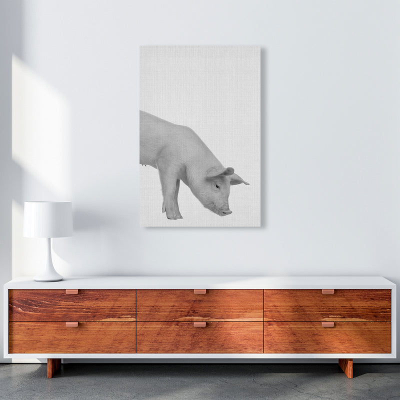 The Cleanest Pig Art Print by Jason Stanley A1 Canvas