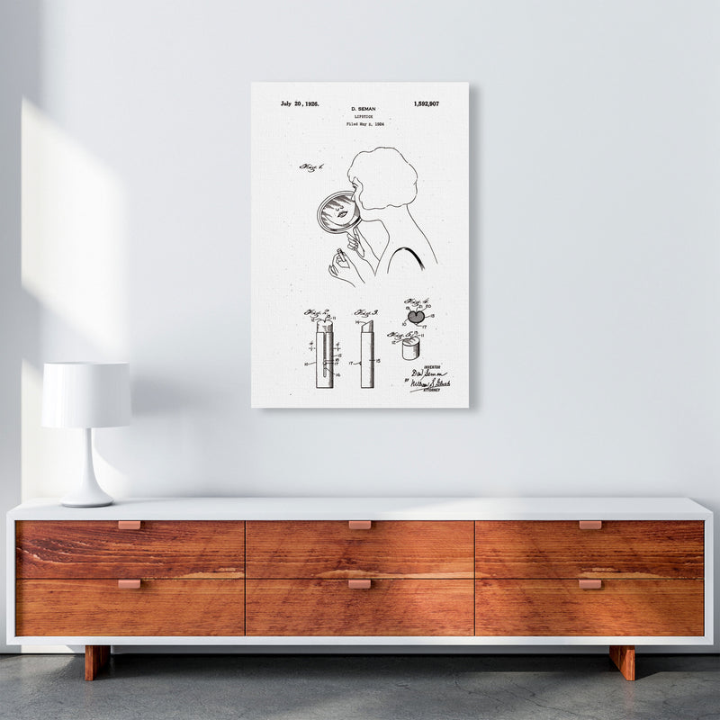 Lipstick Patent Art Print by Jason Stanley A1 Canvas