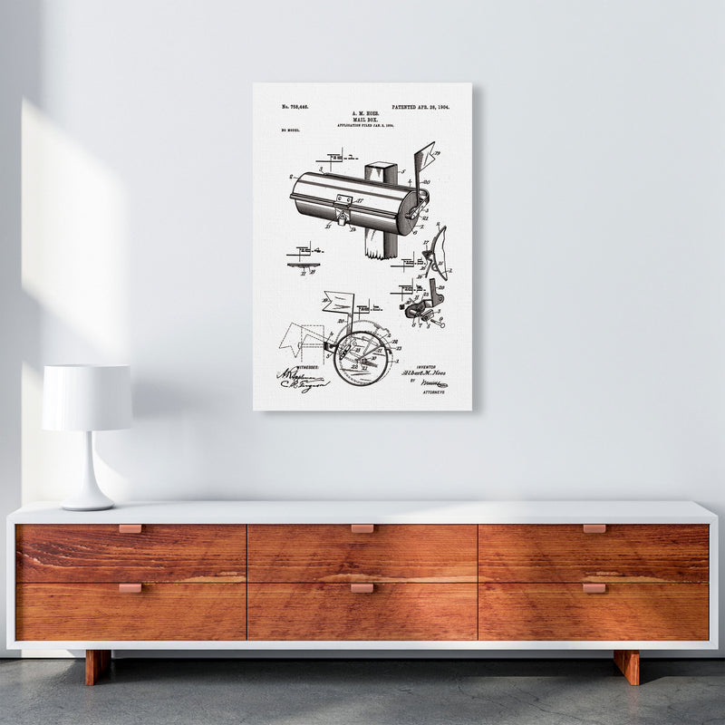 Mailbox Patent Art Print by Jason Stanley A1 Canvas