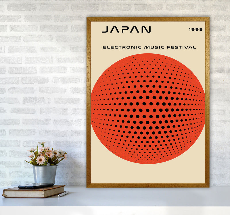Japan Electronic Music Festival Art Print by Jason Stanley A1 Print Only