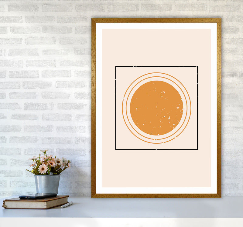 Sunshine Abstract Drawing Art Print by Jason Stanley A1 Print Only