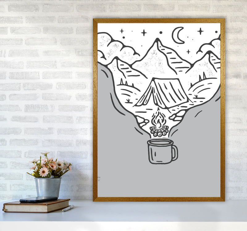 It All Started With Coffee Art Print by Jason Stanley A1 Print Only