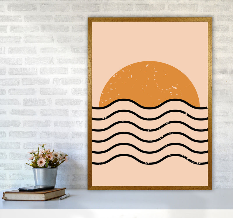 Everything Moves In Waves Art Print by Jason Stanley A1 Print Only