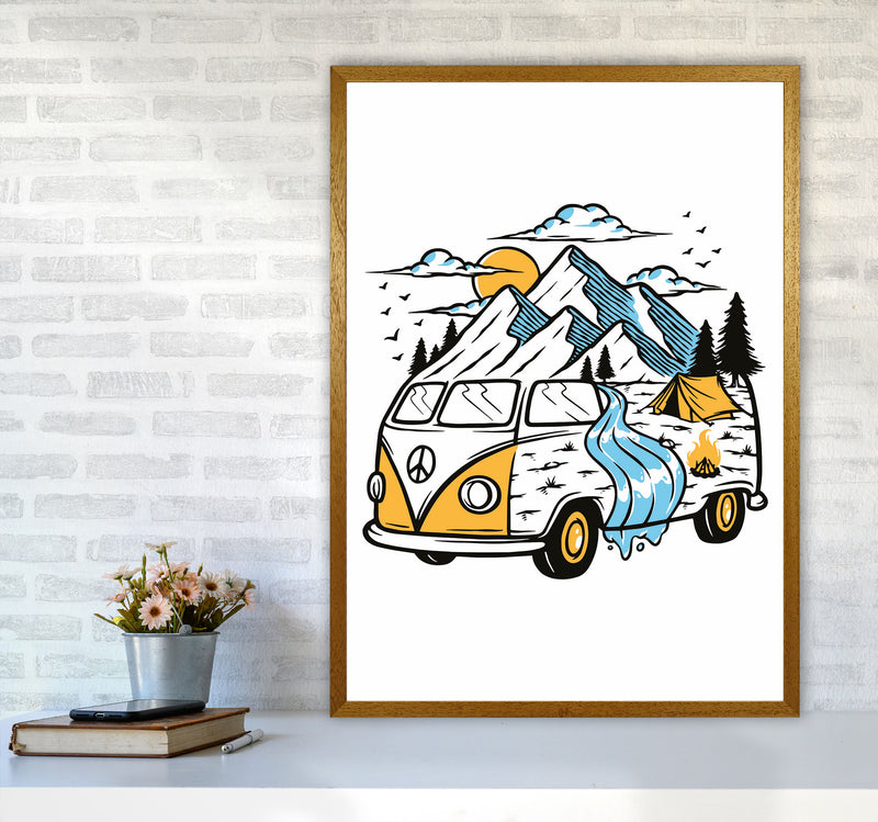 Home Is Where You Park It Art Print by Jason Stanley A1 Print Only