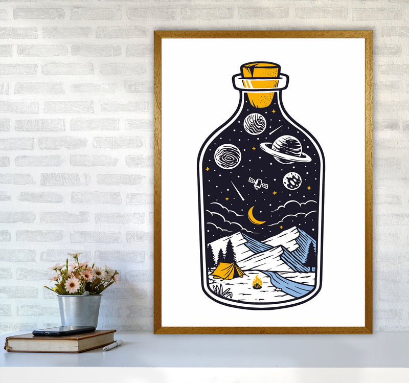 The Universe In A Bottle Art Print by Jason Stanley A1 Print Only