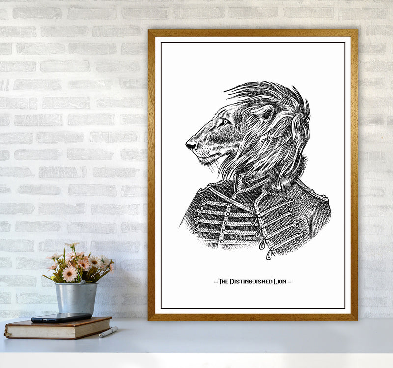 The Distinguished Lion Art Print by Jason Stanley A1 Print Only