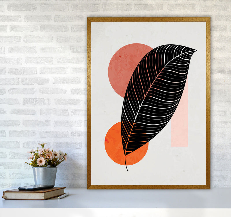 Abstract Leaf Vibe III Art Print by Jason Stanley A1 Print Only