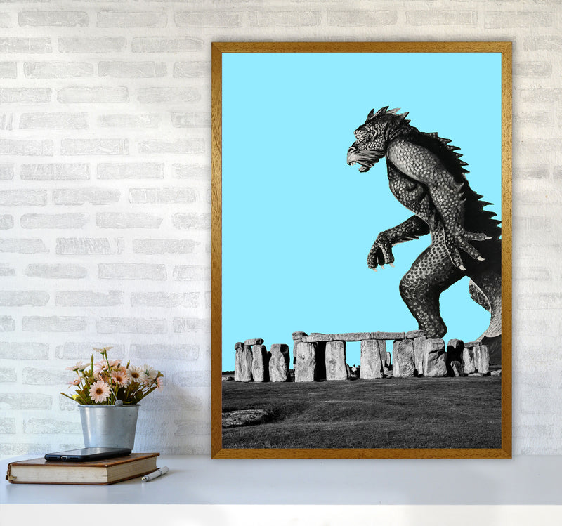 Attack On Stonehenge 2 Art Print by Jason Stanley A1 Print Only