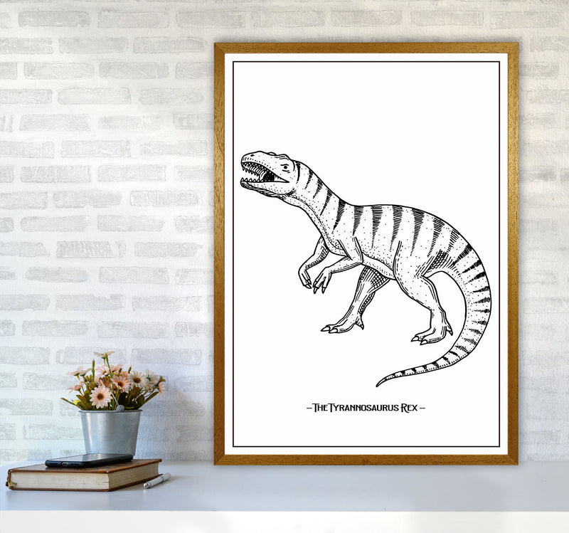 The Tyrannosaurus Rex Art Print by Jason Stanley A1 Print Only