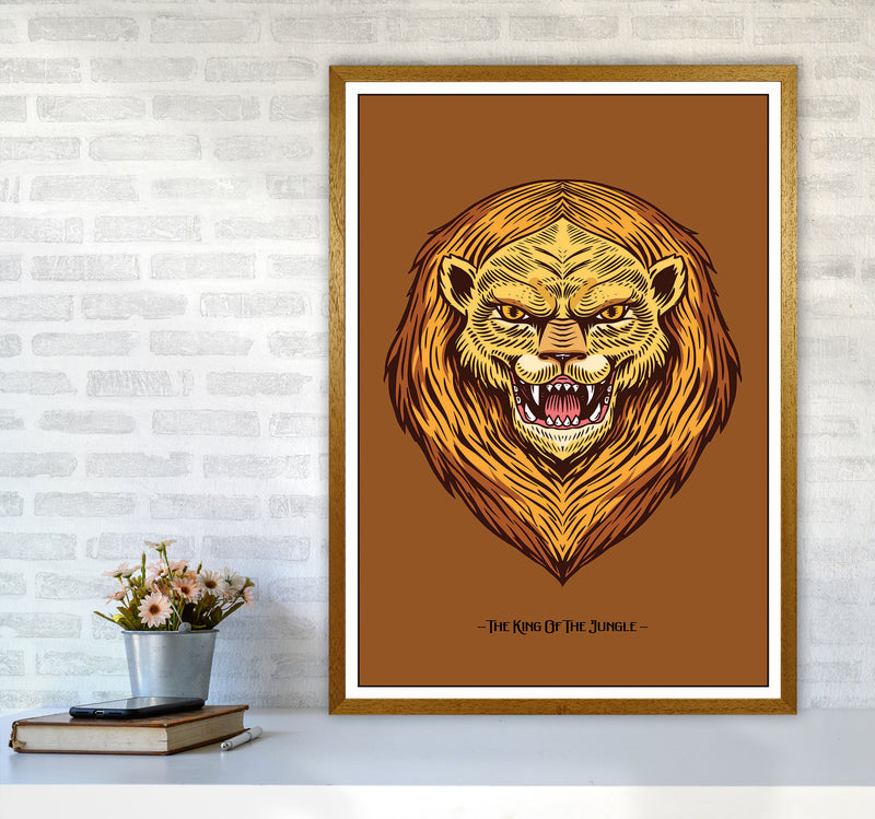 The King Of The Jungle Art Print by Jason Stanley A1 Print Only