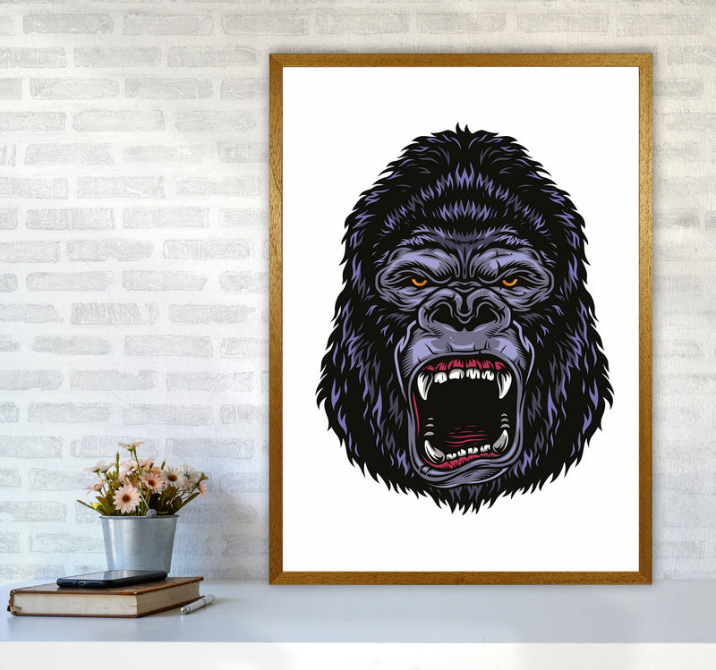 Gorilla Illustration Art Print by Jason Stanley A1 Print Only