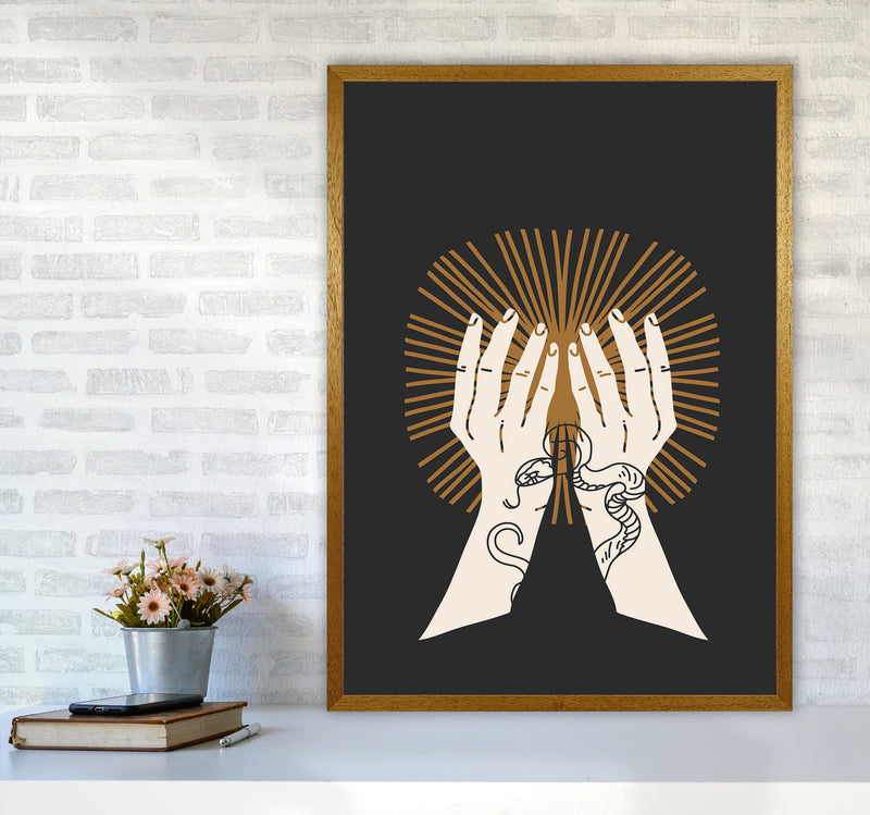 Hand Drawn Spiritual Art Print by Jason Stanley A1 Print Only