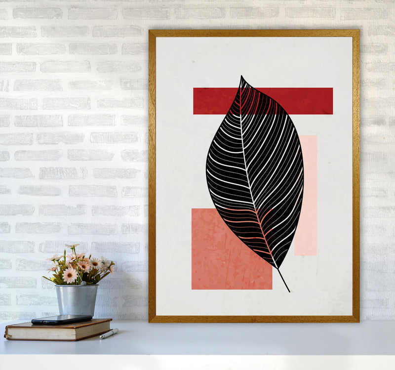 Abstract Leaf Vibe II Art Print by Jason Stanley A1 Print Only
