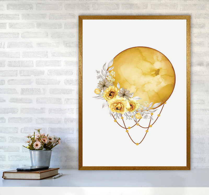 Watercolor Full Moon Art Print by Jason Stanley A1 Print Only