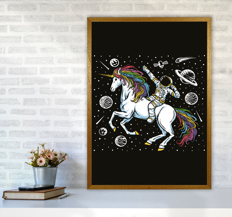 The Galictic Unicorn Art Print by Jason Stanley A1 Print Only