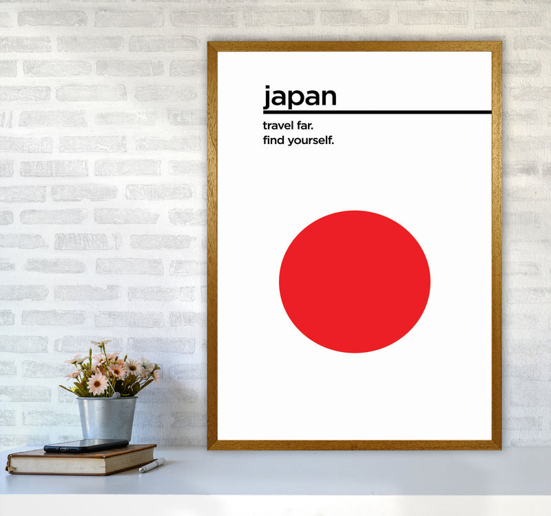 Japan Travel Poster Art Print by Jason Stanley A1 Print Only