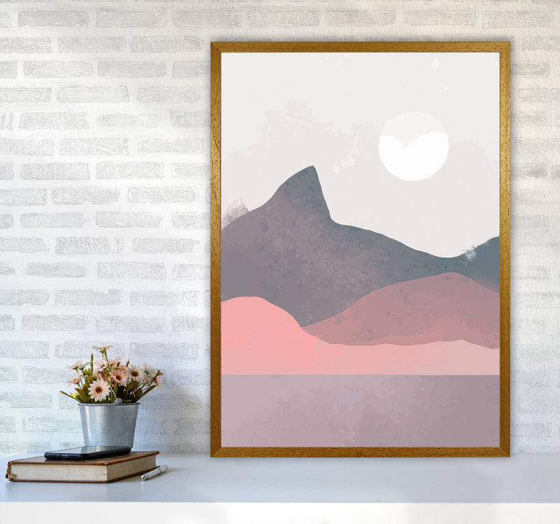 Minimal Landscape Art Print by Jason Stanley A1 Print Only