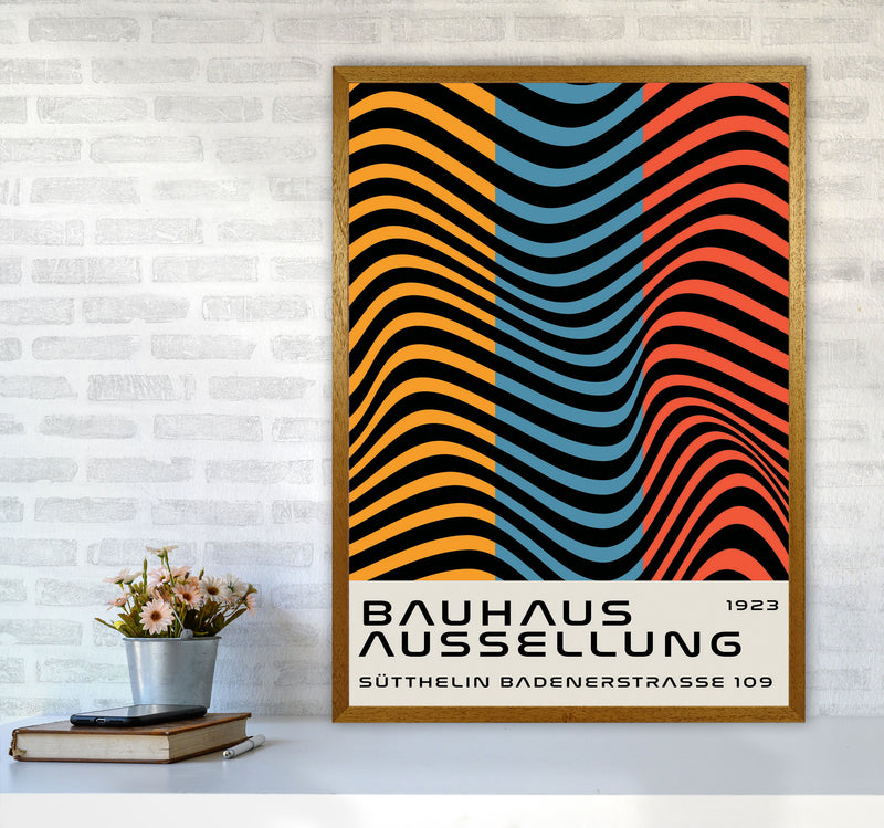 Bauhaus Tri-Color Art Print by Jason Stanley A1 Print Only