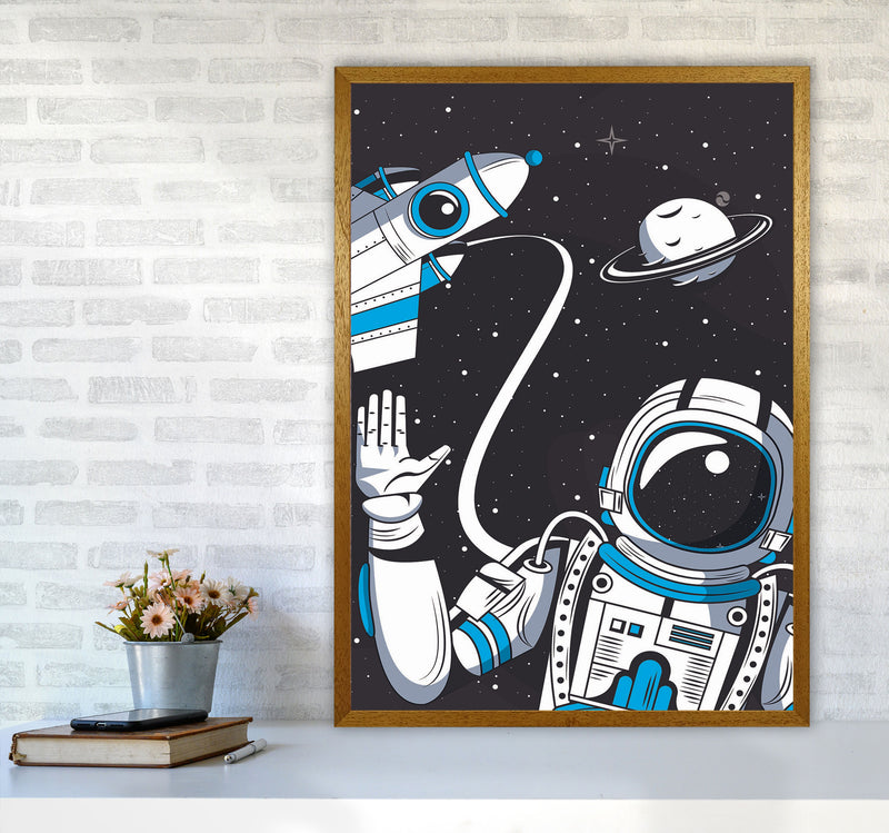Hello From Space Art Print by Jason Stanley A1 Print Only