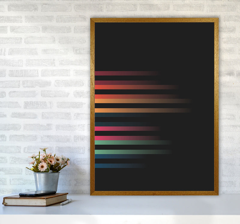 Faded Stripes 1 Art Print by Jason Stanley A1 Print Only
