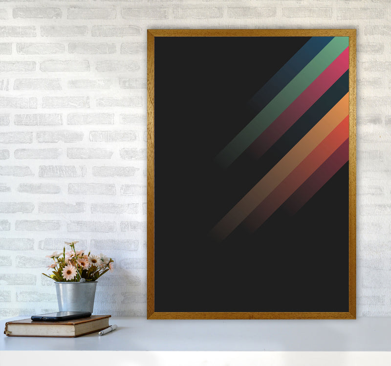 Faded Stripes 2 Art Print by Jason Stanley A1 Print Only