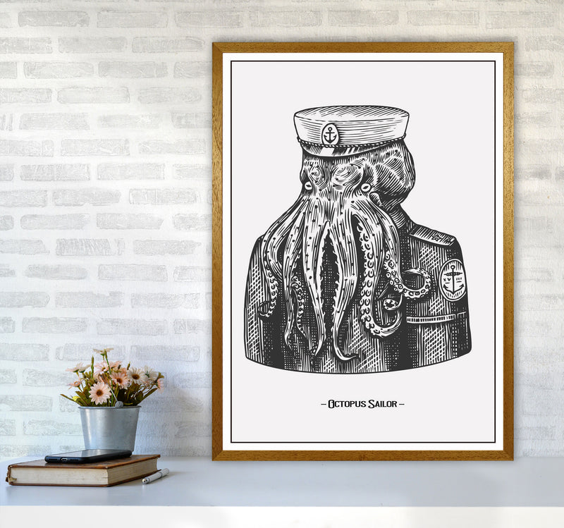 Octopus Sailor Art Print by Jason Stanley A1 Print Only