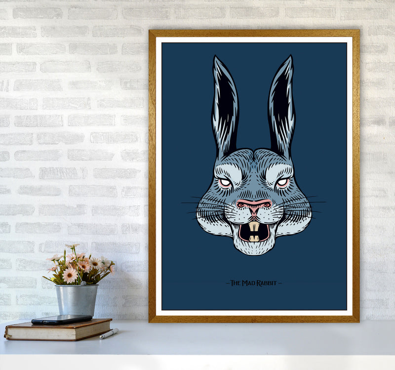 The Mad Rabbit Art Print by Jason Stanley A1 Print Only