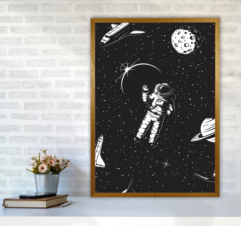 Hello Spaceman Art Print by Jason Stanley A1 Print Only