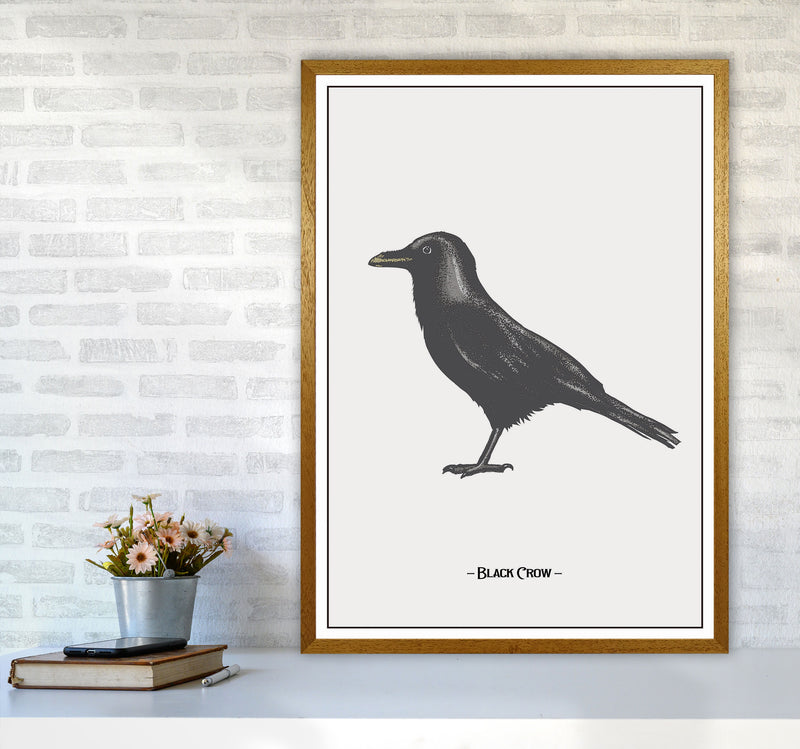 The Black Crow Art Print by Jason Stanley A1 Print Only