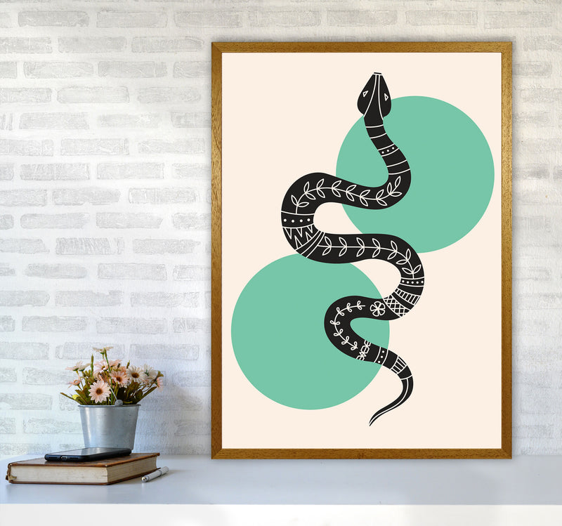 Abstract Snake Art Print by Jason Stanley A1 Print Only