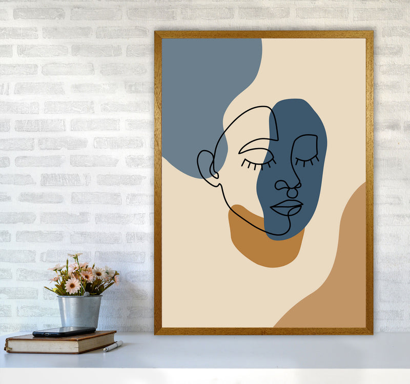 Abstract Face Art Print by Jason Stanley A1 Print Only