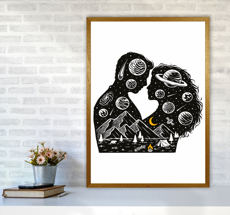 Galactic Love Art Print by Jason Stanley A1 Print Only