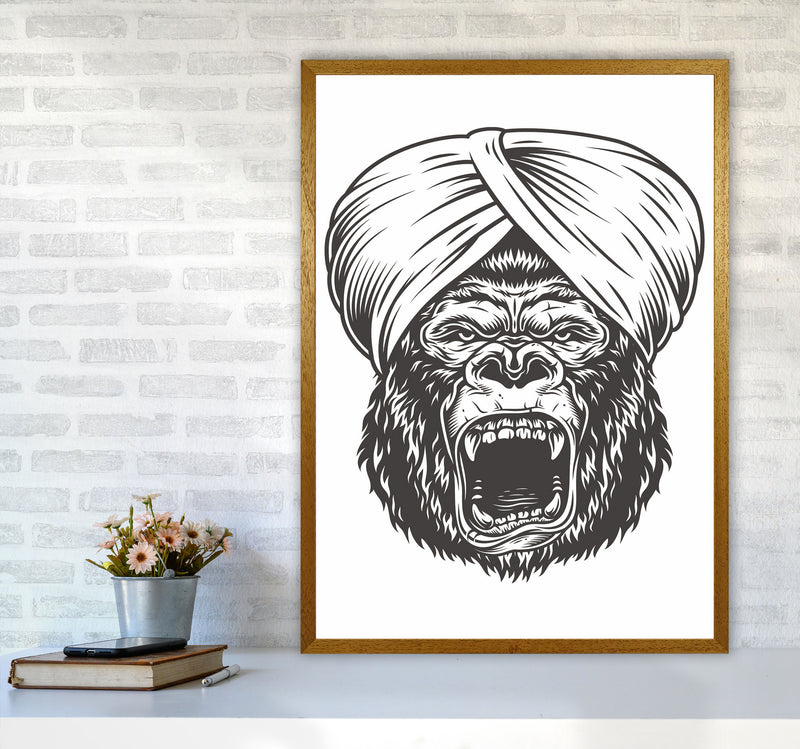 Wise Gorilla Art Print by Jason Stanley A1 Print Only
