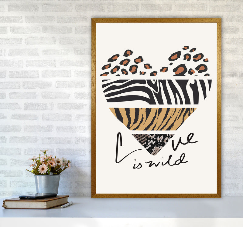 Love Is Wild Art Print by Jason Stanley A1 Print Only
