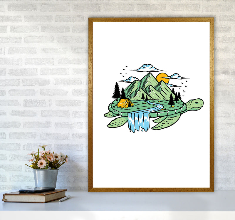 Turtle Power Art Print by Jason Stanley A1 Print Only