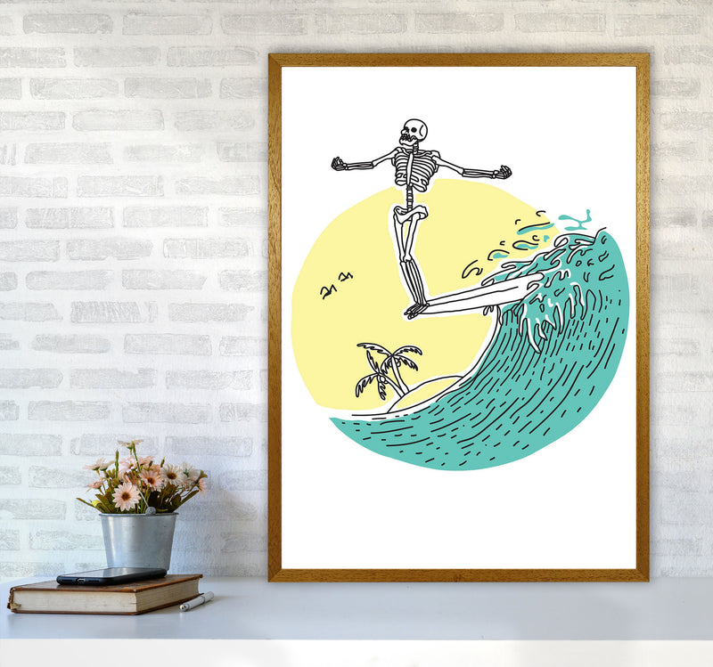 Hang 10 Zen Art Print by Jason Stanley A1 Print Only