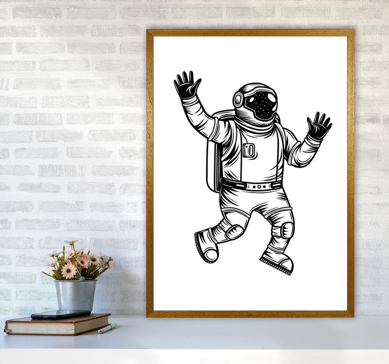 Space Man Art Print by Jason Stanley A1 Print Only