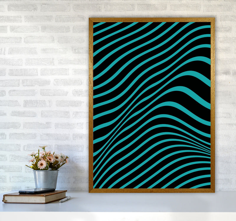 Blue Vibes Art Print by Jason Stanley A1 Print Only