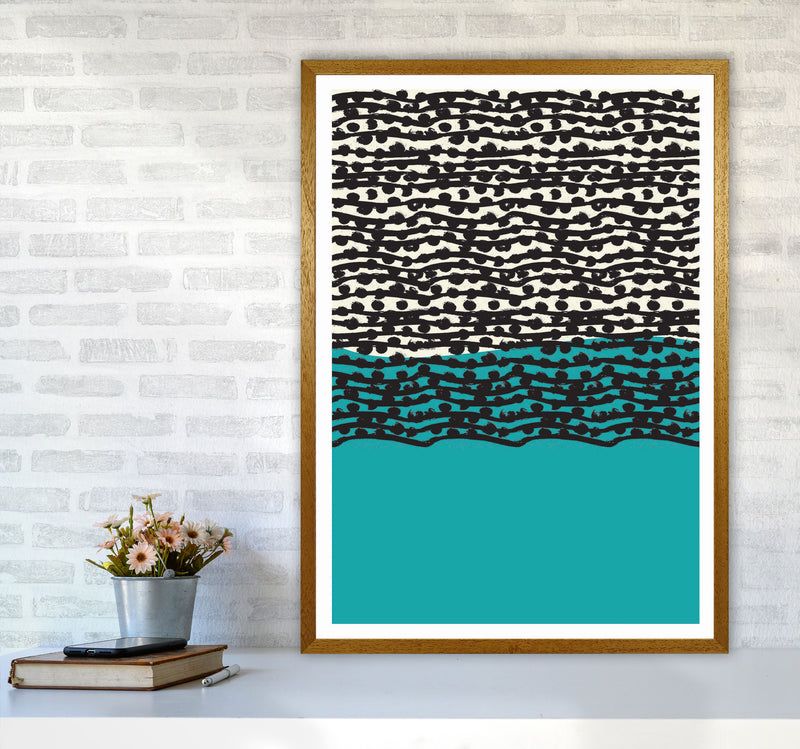 Blue Vibe Art Print by Jason Stanley A1 Print Only