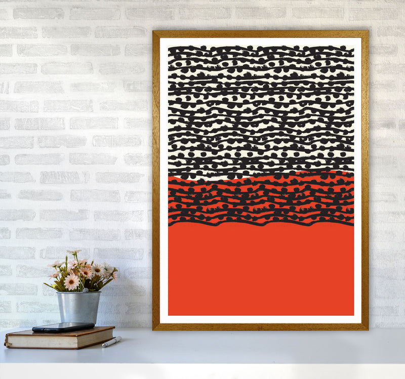 Red Vibe 2 Art Print by Jason Stanley A1 Print Only