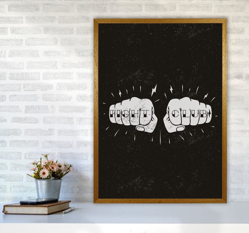 Fight Club Art Print by Jason Stanley A1 Print Only
